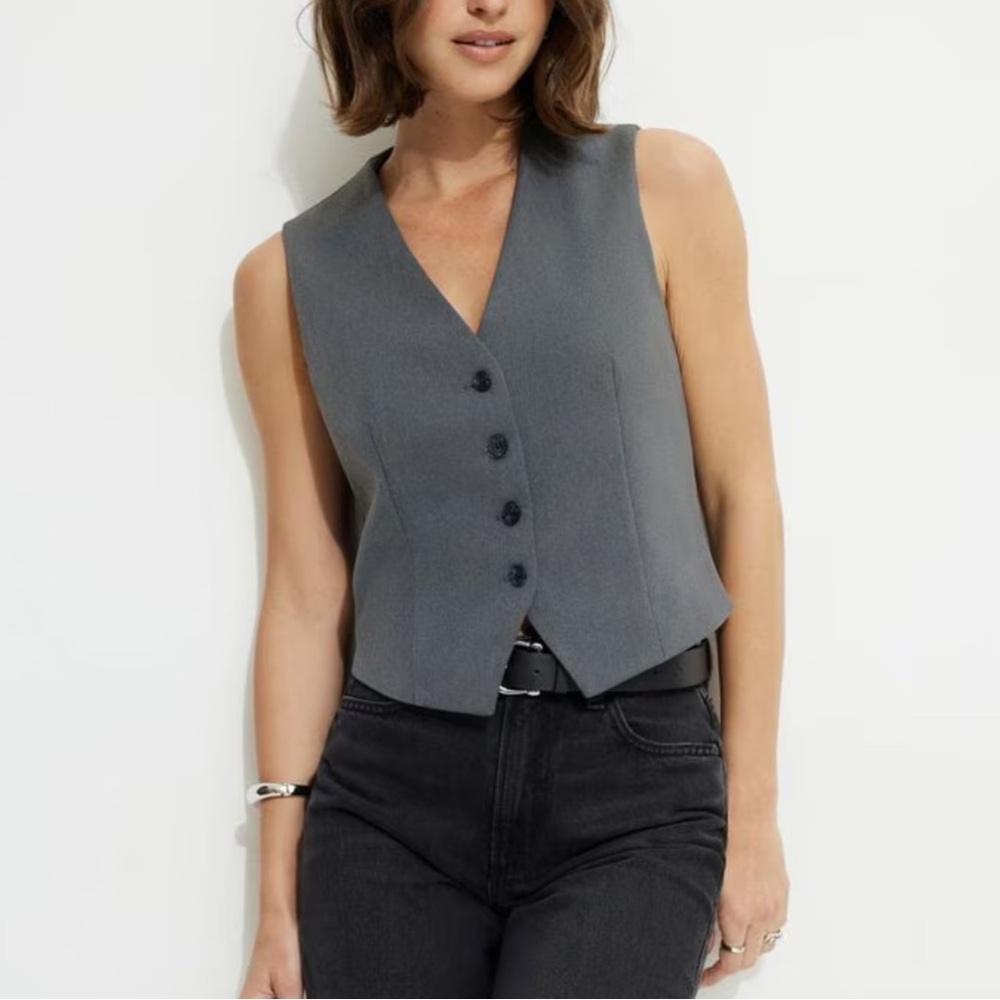 DYNAMITE Millie Tailored Vest